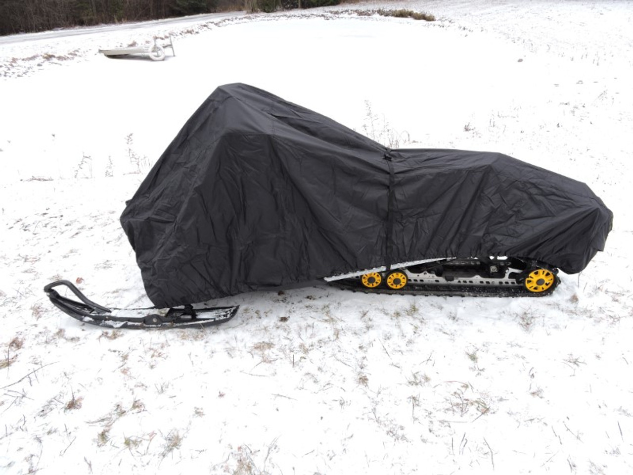 Advantage snowmobile cover side view