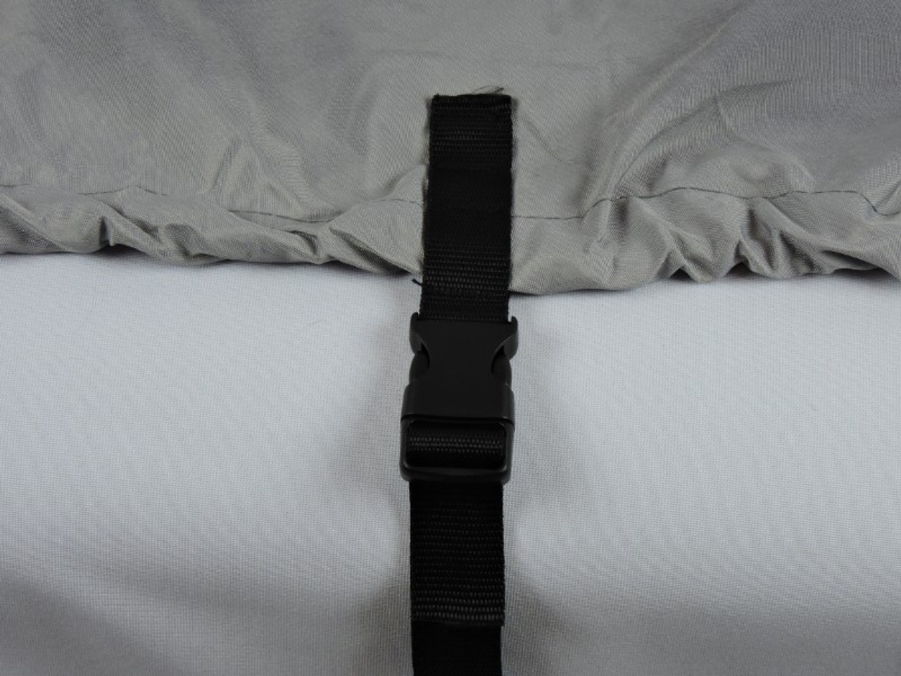 Venture all season storage cover side tie down straps