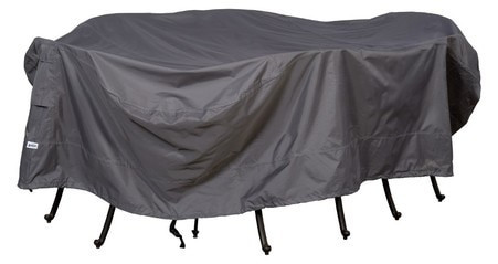 Housse De Protection Pour Table De Jardin Rectangulaire - 140x75x105 Cm - Imperméable, Anti-UV, Oxford 420D - 4