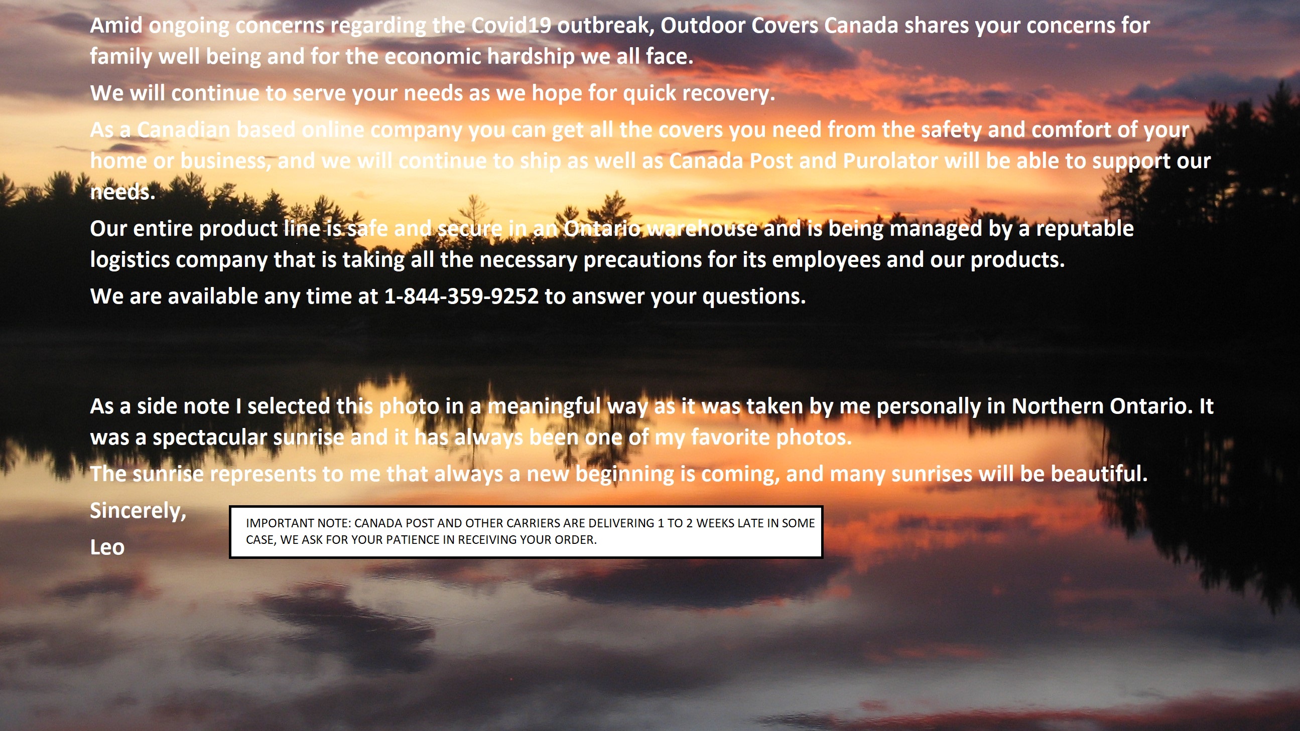 Outdoor Covers Canada Inc.