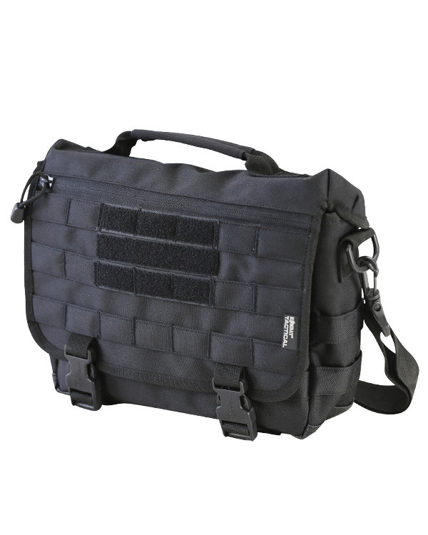 Small Messenger Bag 10L Black - Compact Travel Bag
