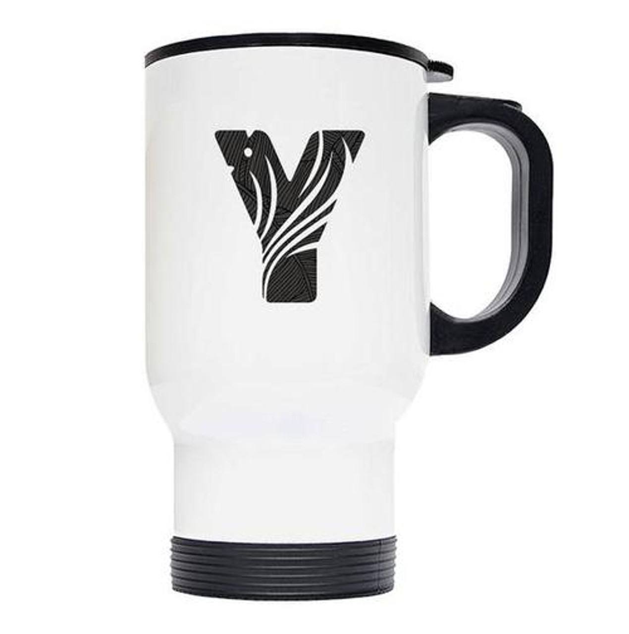 Travel Mug 14oz White Insulated Drinkware for Travel
