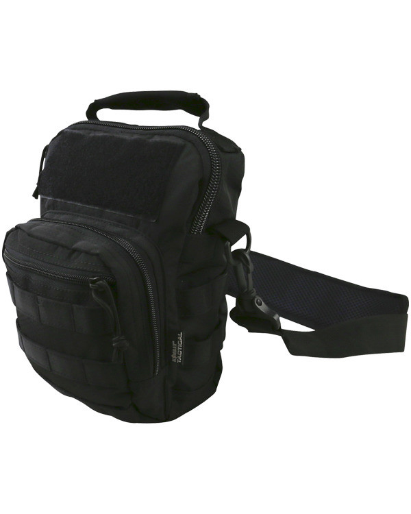 Hex-Stop Explorer Shoulder Bag Black for Versatility