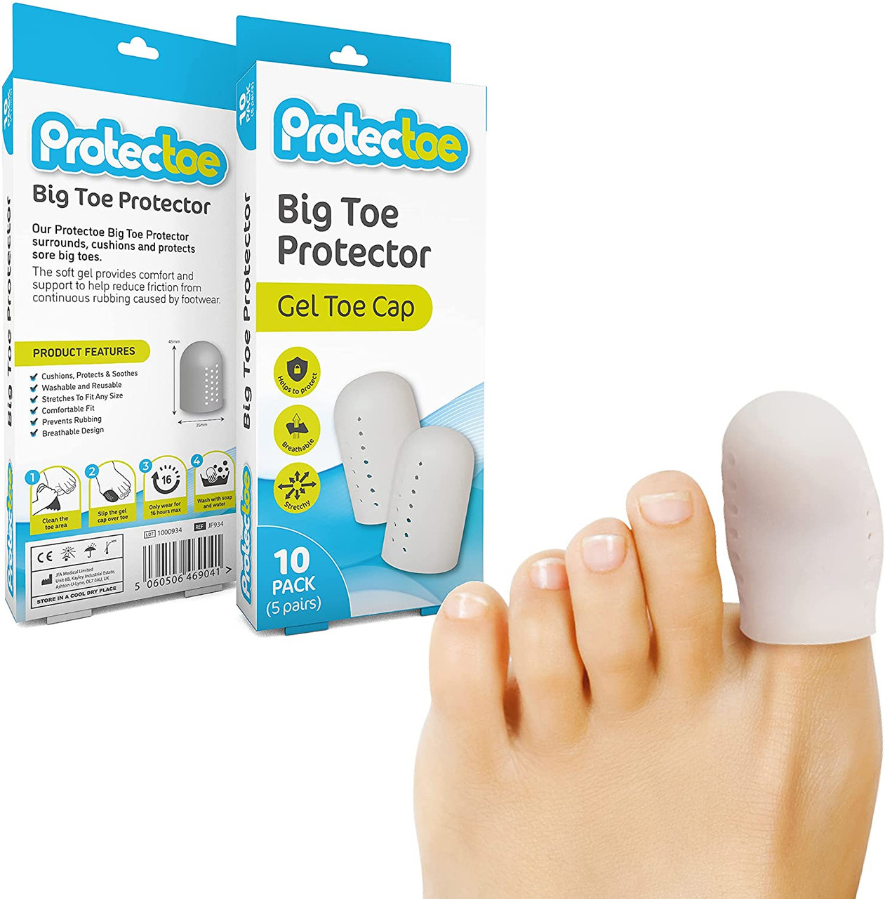 Big Toe Protector Gel Toe Cap