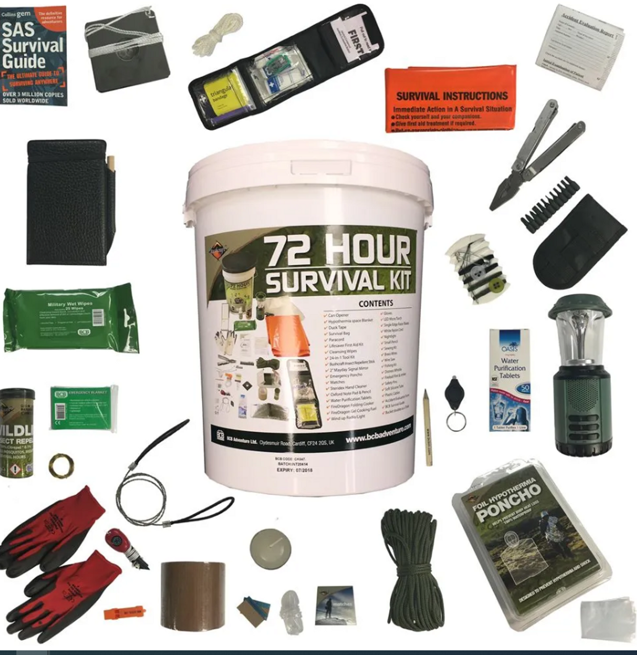 72 Hour Survival Kit Jax First Aid