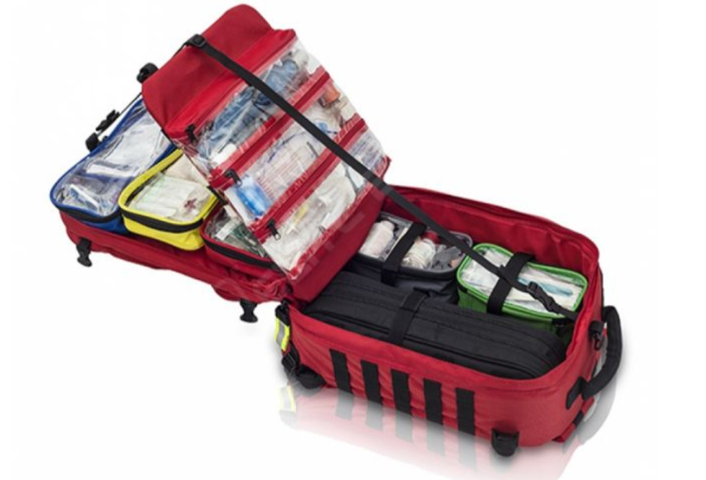 Elite Paramedic Rescue Backpack - Red - Jax First Aid