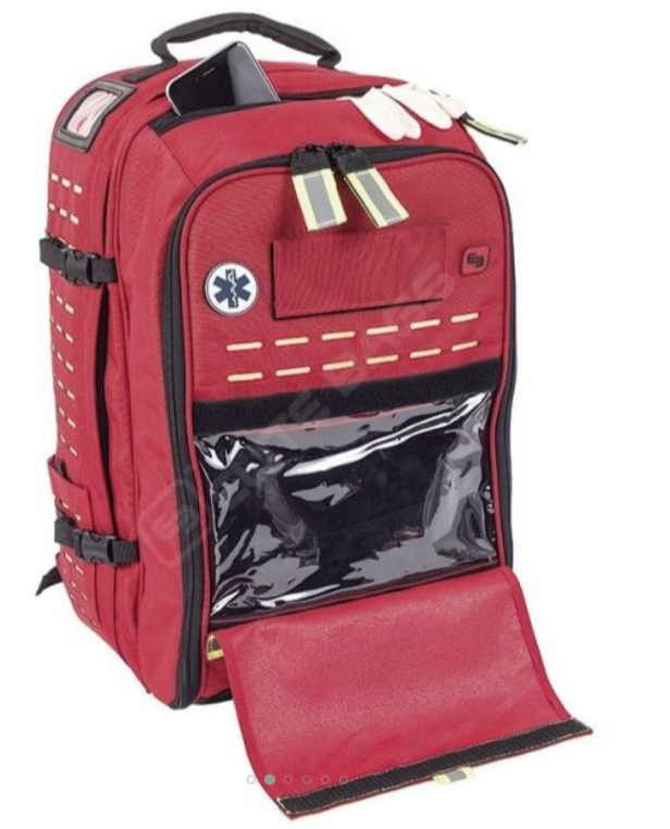 Elite Robust's Tactical Backpack with Adjustable Inner Layout Red
