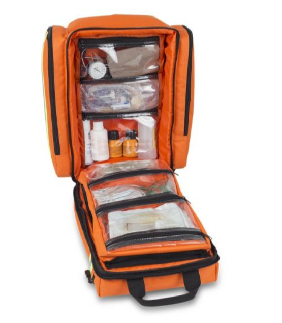 Elite Rescue Backpack - Orange - Jax First Aid