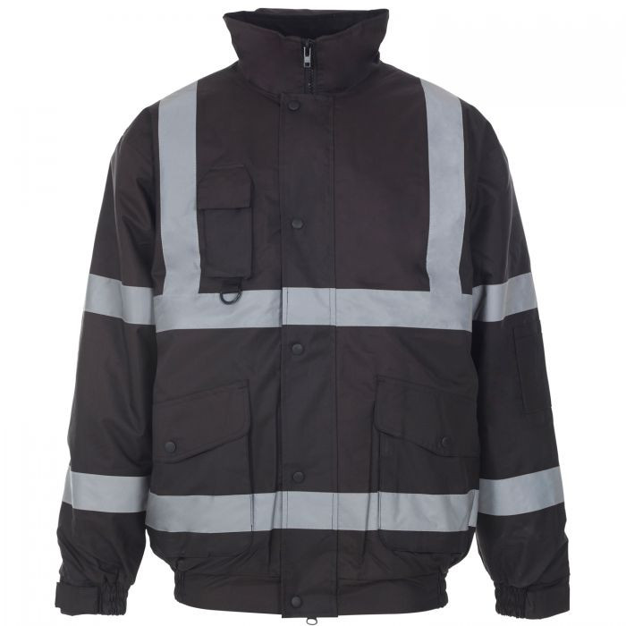 Security Bomber Jacket Black