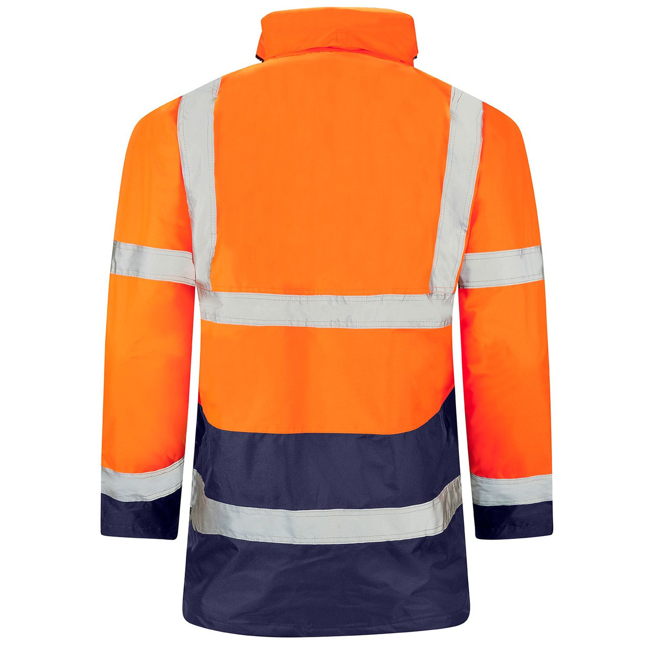 Hi Vis 2 Tone Parka in Yellow/Blue or Orange/Blue - Jax First Aid