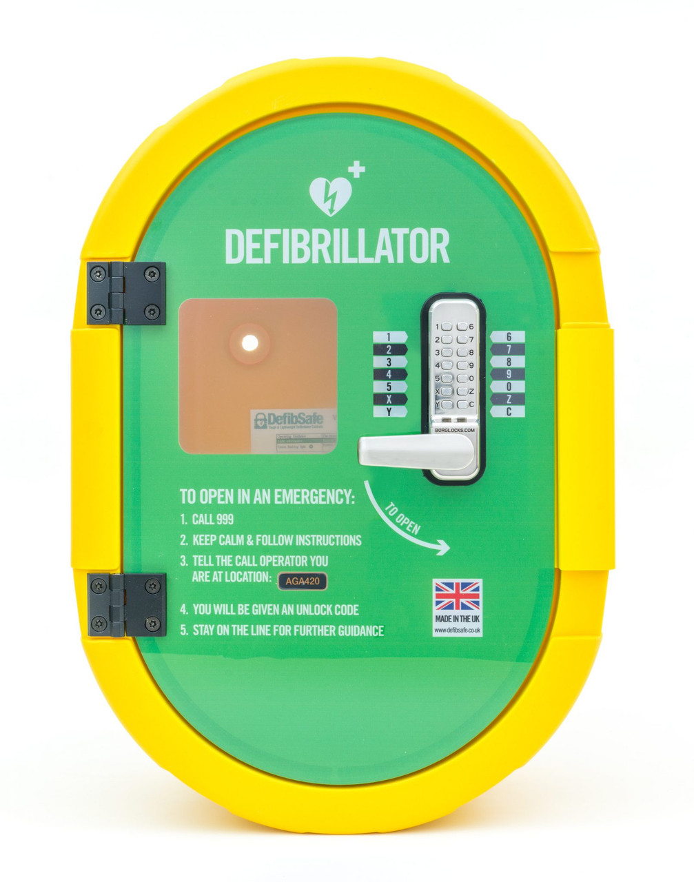 DefibSafe 2 External Cabinet - Locked - Weatherproof