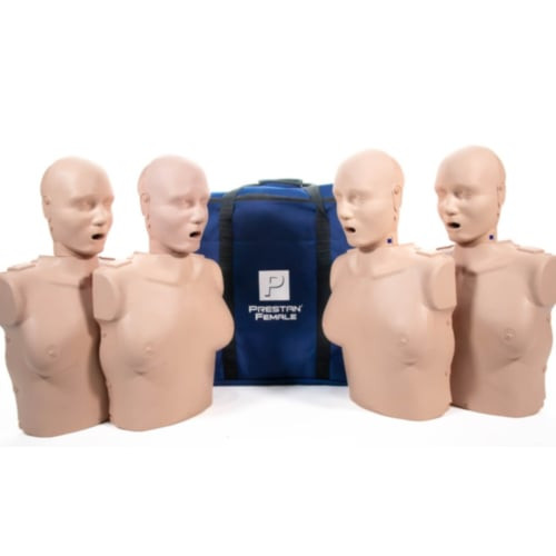 Prestan Professional Female Adult Manikins (4 Pack) - CPR Training