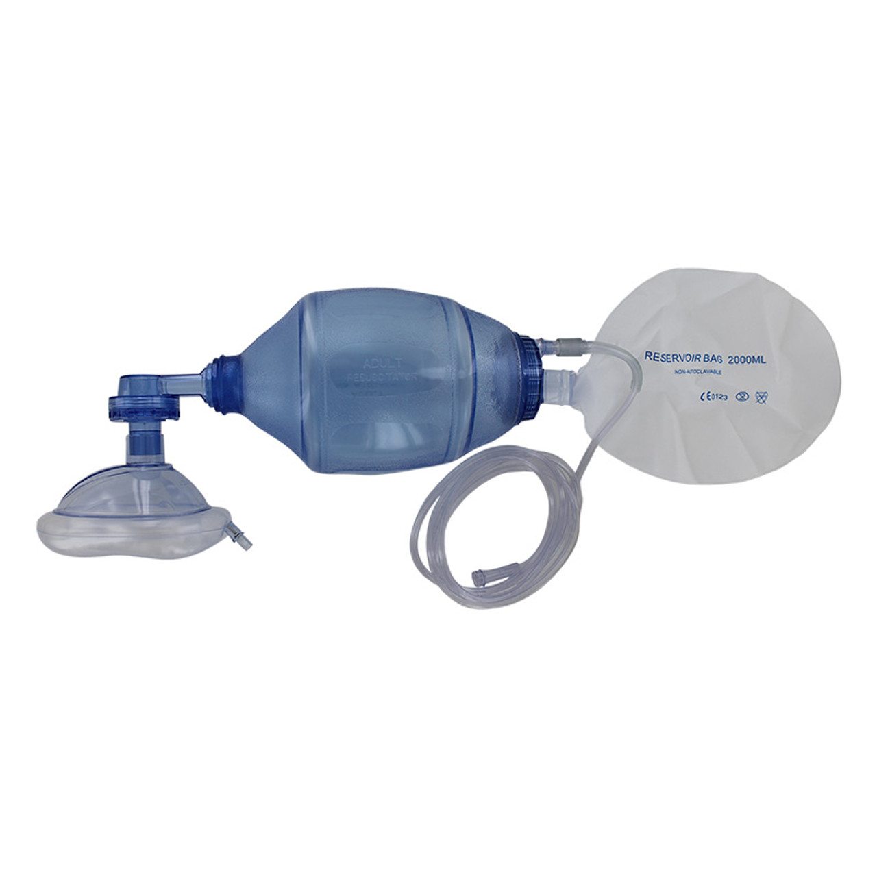 CPR Bag Valve Mask (BVM) with Breather Bag — Manchester CPR Programs