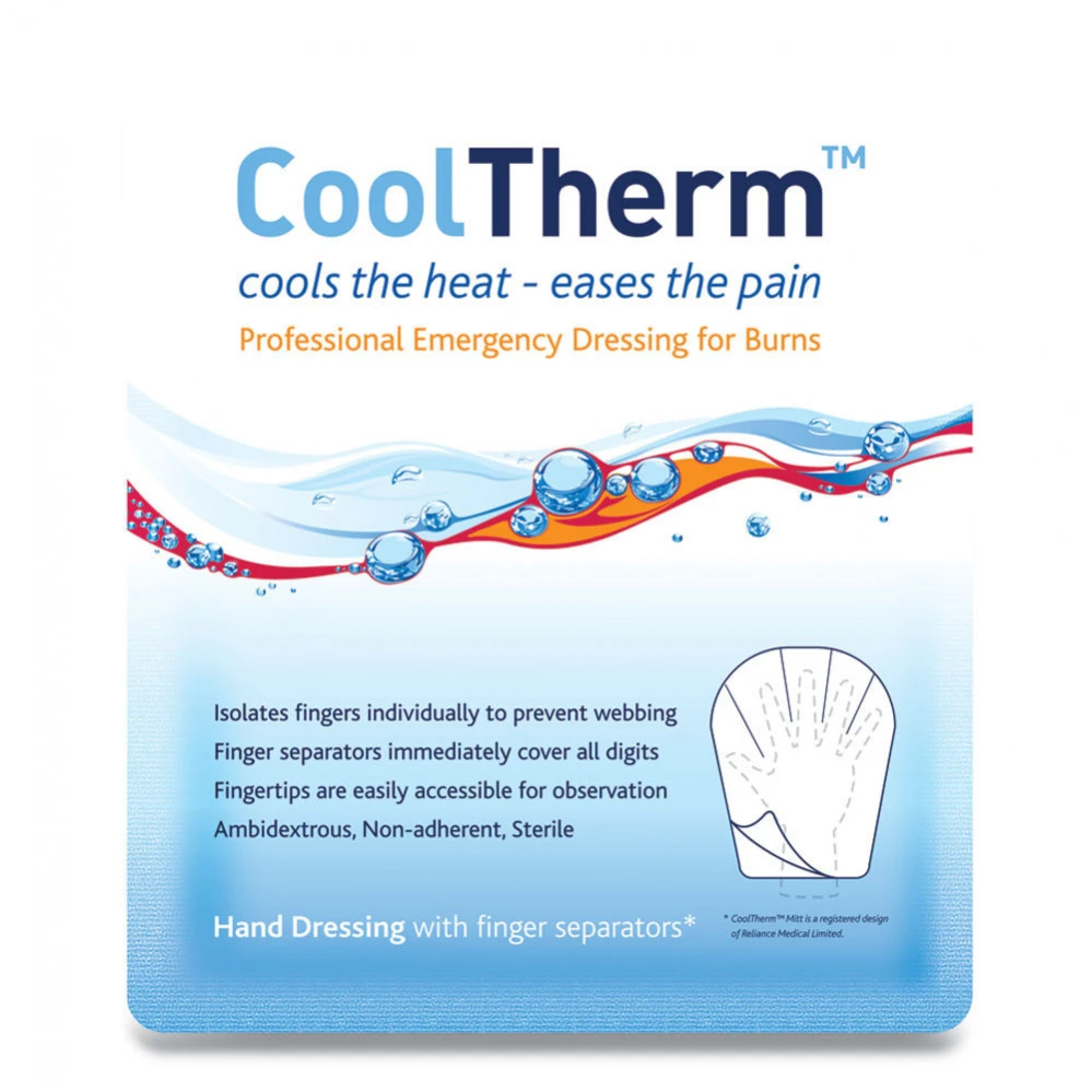 CoolTherm Hand Burn Dressing - Emergency Burn Care