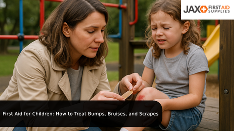 First Aid for Children: How to Treat Bumps, Bruises, and Scrapes