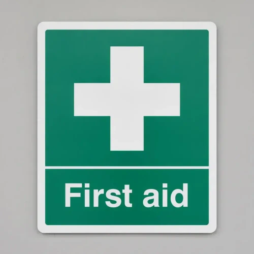 First Aid - Safety Sign 200mm x 300mm