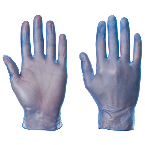 Clear Vinyl Gloves 100pc Box | Latex Free Powder Free Non-Sterile X-Large