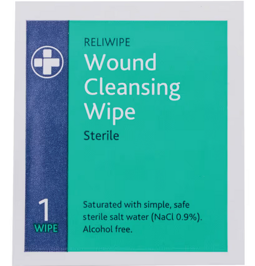 Alcohol-Free Wound Wipe for Gentle Cleansing