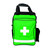 A close-up of the front of the Site First Response First Aid Kit. The bag features a large white cross on the front, clearly identifying it as a first aid kit. It is compact, portable, and designed to hold a wide range of medical supplies for workplace or site use.