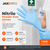 Buy nitrile powder free gloves from Jax First Aid. Light blue, latex free disposable gloves for first aid kits, hygiene, clinical use, workplaces and care settings.