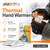 Thermal hand warmers in individual packaging, designed to provide heat for hands during cold weather. These compact hand warmers are easy to use, offering portable warmth ideal for outdoor activities, sports, and winter use. Perfect for keeping hands warm while hiking, camping, or in emergency situations. Each package contains a pair of high-quality disposable hand warmers for quick and effective warmth.