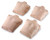 Set of four Prestan adult manikin torso skin replacements, designed for use with Prestan adult CPR manikins. These lifelike, durable torso skins offer realistic training experiences for first aid and CPR practice. Easy to attach and clean, ideal for maintaining training equipment in both medical and educational environments.