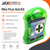 Mini first aid kit in green carrying case, essential for home and travel. Contains bandages, plasters, and other first aid supplies for emergencies.