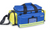 The Elite Medium Capacity Emergency Bag in blue and yellow, with reflective strips for high visibility. The bag is designed for storing and organizing medical supplies for easy access in emergencies.