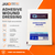 Sterile adhesive wound dressing in a single-use package, designed for effective protection and healing of minor injuries. Ideal for first aid kits.