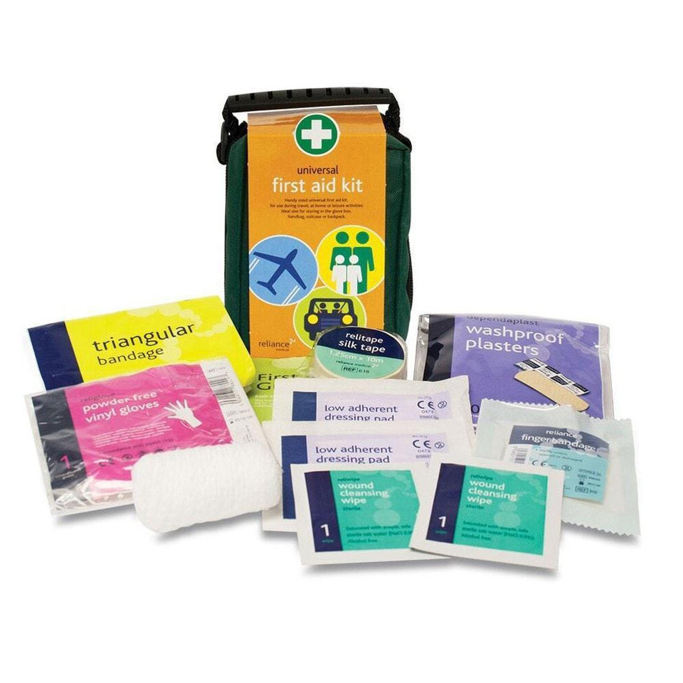 Small Universal First Aid Kit - Essential Emergency Supplies