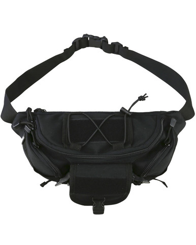 Tactical Waist Bag Black - Durable Utility Belt