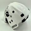 OTNY Deco Pro Custom Senior Goalie Mask  with Non-Certified Double Bar Cat-Eye Cage - White