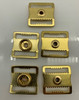 Black Friday Sale Gold Stainless Steel Goalie Mask Slider Clips 