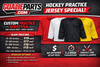 Custom 1 Color Practice Jerseys