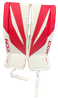 CCM Axis F5 RED/WHITE JR Goalie Pads
