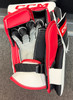 CCM Axis F5 RED/WHITE JR Blocker Regular Hand