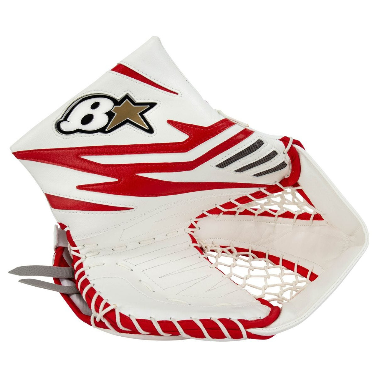 Brian's Optik X2 Senior Goalie Catch Glove  - White/Red