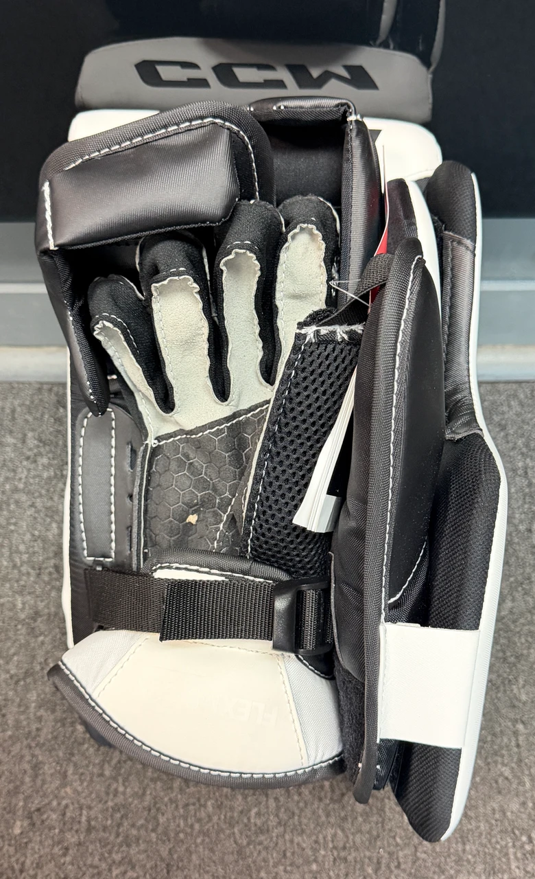 CCM Axis F9 BLACK/WHITE Intermediate Blocker (Regular & Full Right Options) DEMO