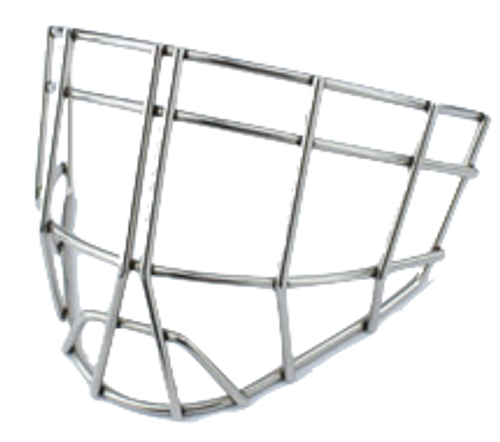 Sportmask Non-Certified Double Bar Cheater - Long Cage by Otny - Stainless Steel