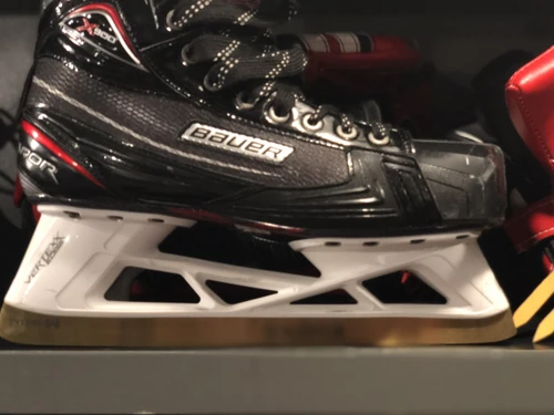 Tydan Gold TiN Coated Bauer Vapor and Supreme Goalie Replacement Steel