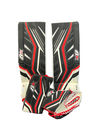 Massive fan of @vejmelkarl's custom @goaliesonly pads. Both the