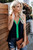 Blue Bold Beautiful Racerback Tank