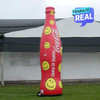 inflable botella publicitario Coca Cola Bogotá