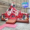 Play Ground Navideño de Papa Noel en evento comercial