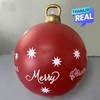 Bolas inflables para decoración navideña de 60 cm
