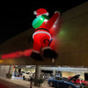 Papa Noel Escalando