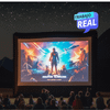 Pantalla inflable festival de cine