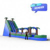 Deslizador Inflable Trueno Tropical en uso comercial.