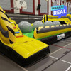 Juego inflable de 4 esferas toxicas