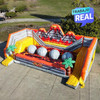 Interactivo inflable comercial Lava Flow 4 Esferas